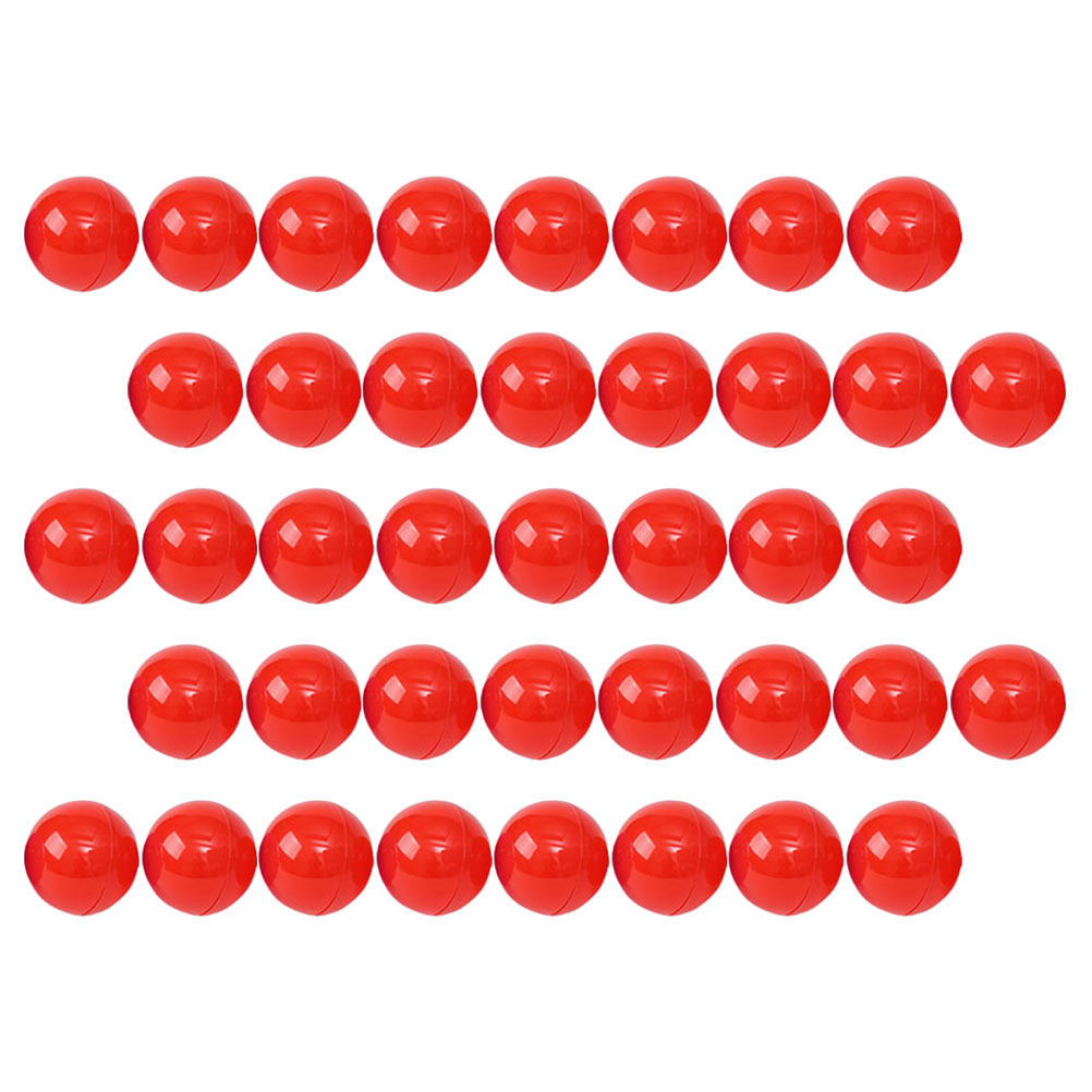 Party Games Night - 抽選用ボール 3cm、開口部付き、PVC製、パーティーゲーム用小道具、鮮やかな色、退色しにくい、お祝い事、イベント、ゲームナイト、宝くじ